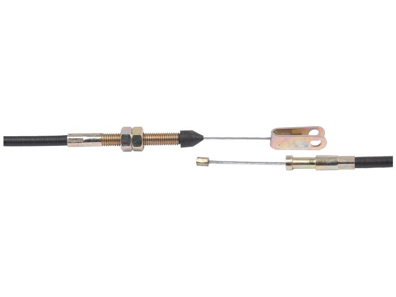 Foot Throttle Cable - Length: 1200mm, Outer cable length: 1073mm.
