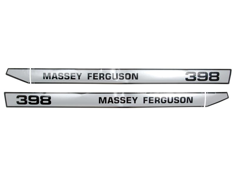 Decal Set - Massey Ferguson 398 Image 1