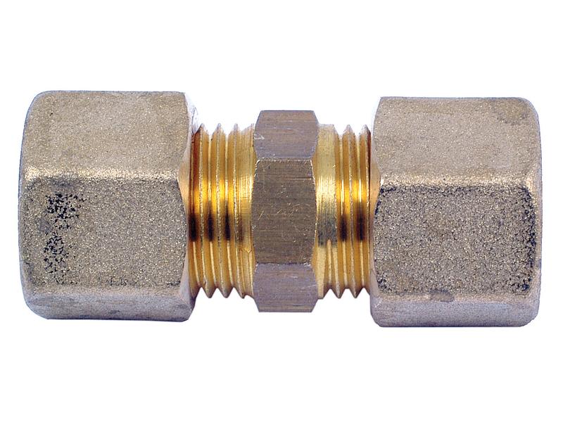 Brass Fuel Line Fitting Ø 10mm Image 1