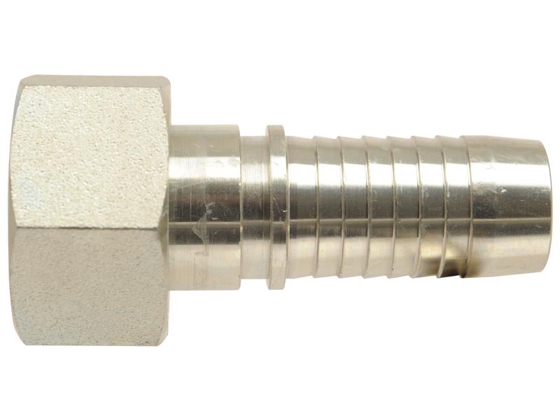 Dicsa Metric 24° Hose Insert 3/8\'\' x M16 x 1.5  (10L) Female Thread Straight Swivel With O-Ring Image 1