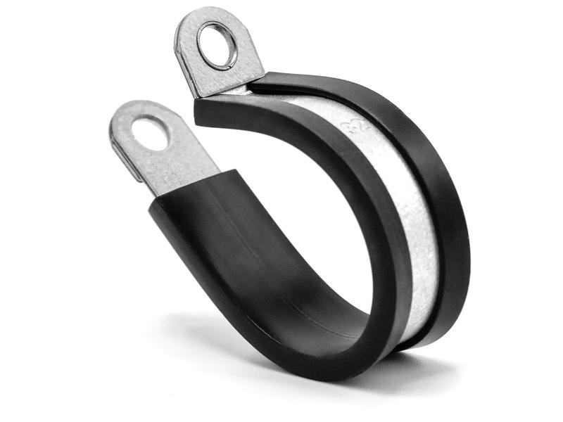 Rubber Lined Clamp, ID: Ø25mm Image 1