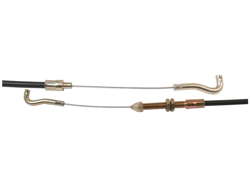 Hand Throttle Cable - Length: 1440mm, Outer cable length: 1177mm.