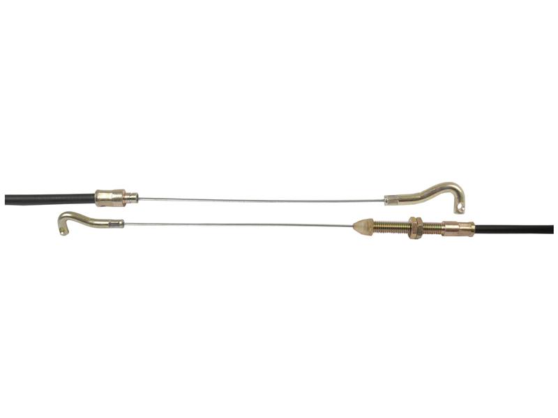 Hand Throttle Cable - Length: 1588mm, Outer cable length: 1228mm. Image 1