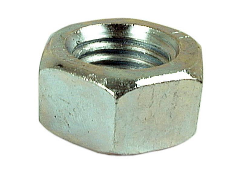 Metric Nut, M20x2.50mm (DIN 934) Grade 8. Image 1