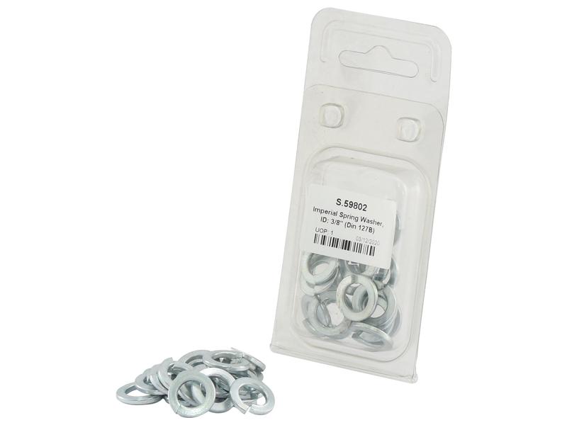 Agripak 20 pcs. Imperial Spring Washer ID 3/8\'\' Image 1