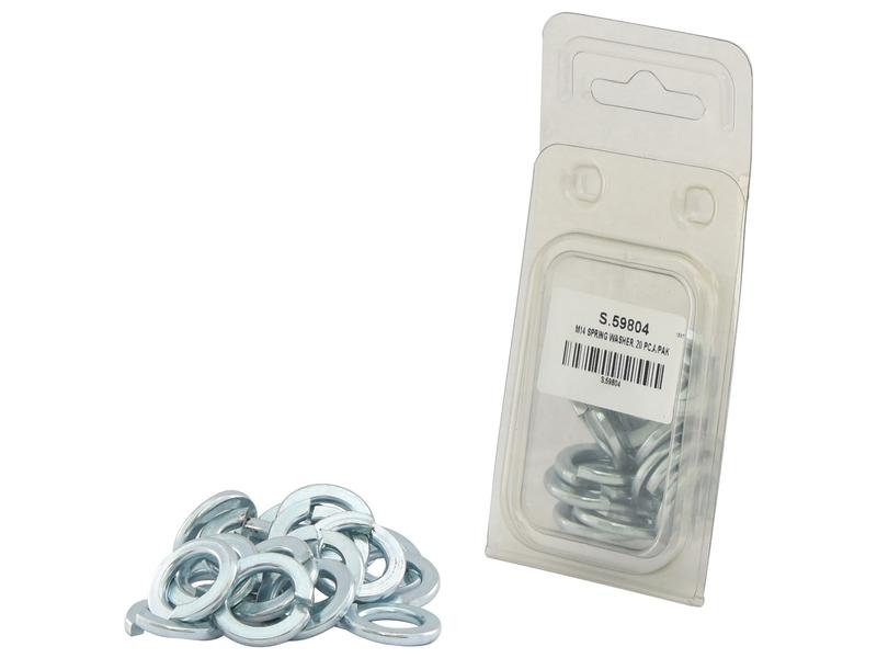 Agripak 20 pcs. Metric Spring Washer M14 Image 1