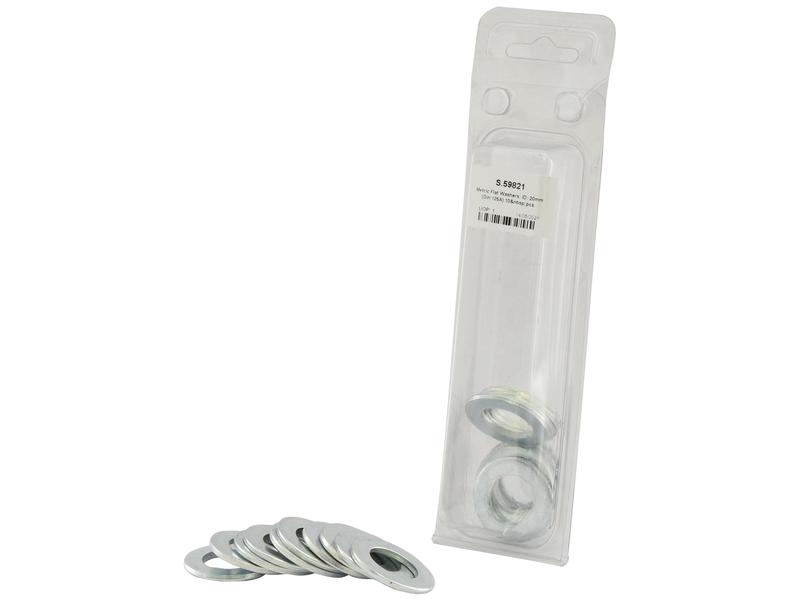 Agripak 10 pcs. Metric Flat Washers M20 Image 1