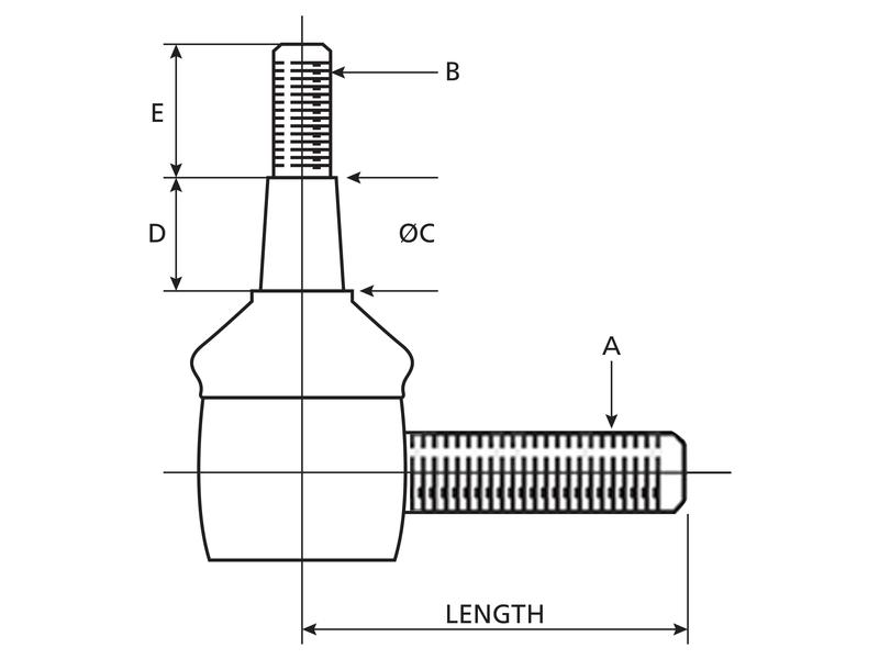 Tie Rod Construction Size Chart