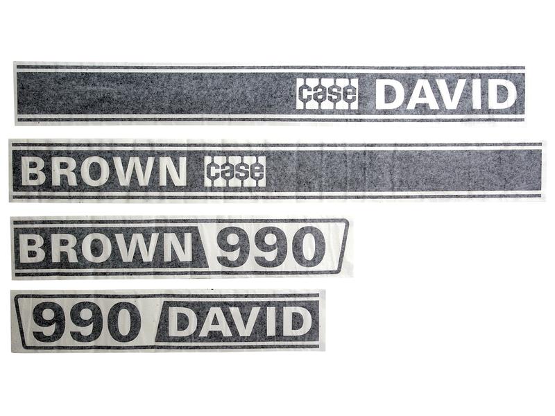 Decal Set - David Brown 990