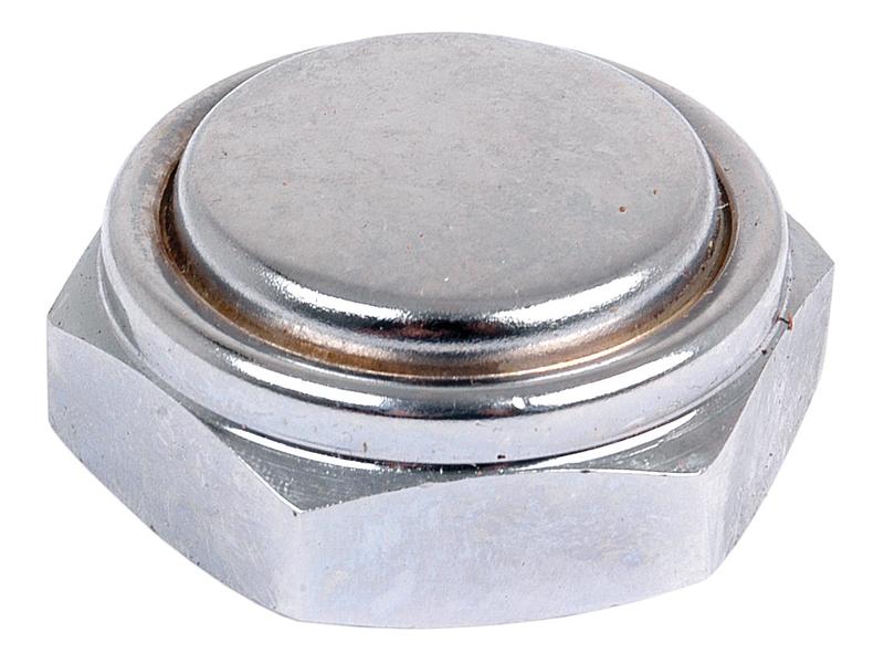 Steering Wheel Nut  Chrome Image 1