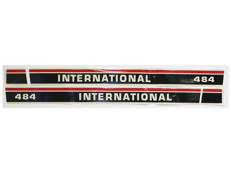 Decal Set - Case IH / International Harvester IH 484 Image 1