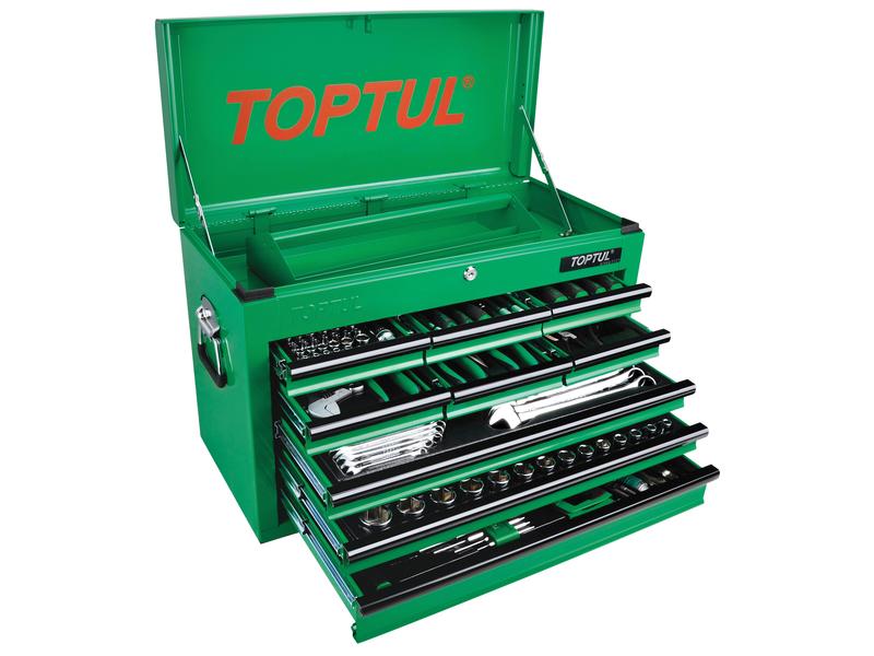 TOOL CHEST and tools - METRIC & IMPERIAL - 186 piece