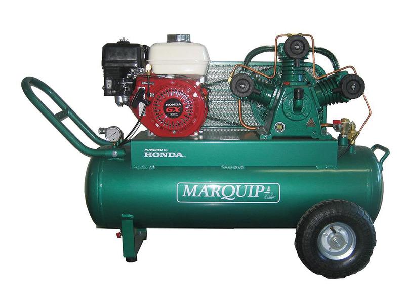 Marquip Petrol Compressor 5.5 honda 70 litre 17.3CFM