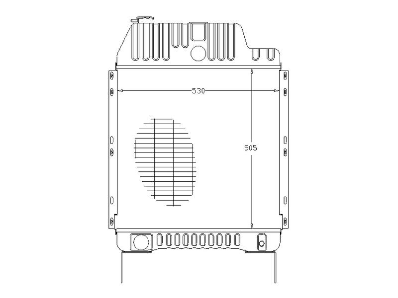 765aa Radiator Radiator