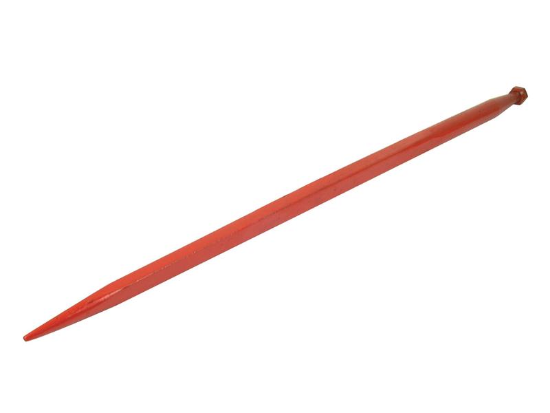 Loader Tine - Straight 1250mm, Thread size: M28 x 1.50 (Square)