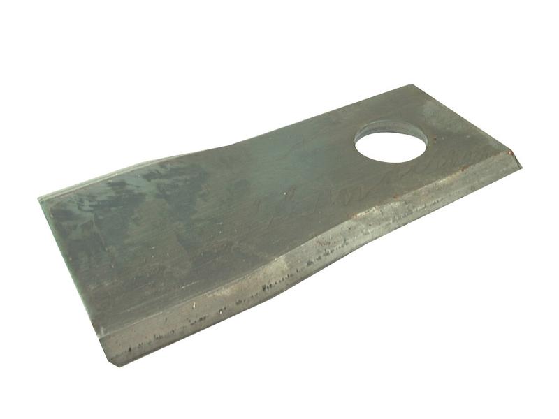Mower Blade - Twisted blade, top edge sharp -  95 x 45x3.5mm - Hole Ø16.25mm  - LH -  Replacement for Kuhn, John Deere, New Holland, Lely, Someca