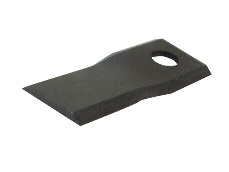 Mower Blade - Twisted blade, top edge sharp -  99 x 40x4mm - Hole Ø16.25mm  - RH -  Replacement for PZ