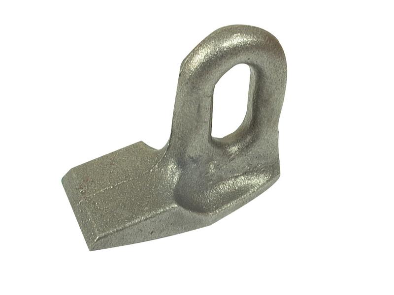 Hammer Flail, Top width: 22mm, Bottom width: 40mm, Hole Ø: 32 x 16mm, Radius 86mm - Replacement for Bomford, McConnel, Spearhead