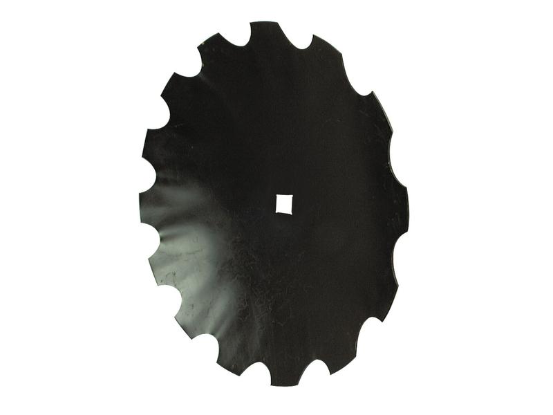 Cutaway Harrow disc 610x5mm - Hole 41.5mm/1 3/8\'\' Square Centre Hole