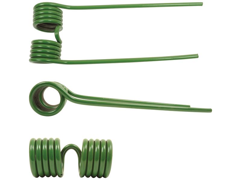Tedder haytine - RH -  Length: 393mm, Width: 131mm, Ø9.5mm - Replacement for Krone Image 1