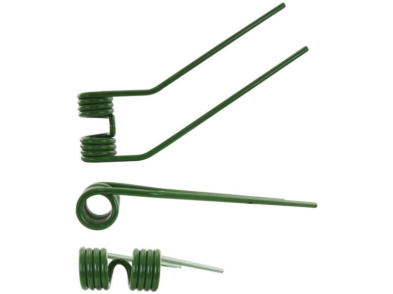 Tedder haytine - RH -  Length: 378mm, Width: 106mm, Ø9mm - Replacement for Fella Image 1