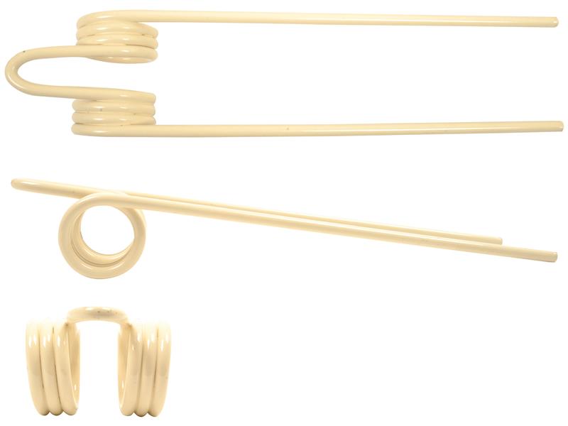 Wheel Rake Tine Length:270mm, Width:64mm, Ø6mm - Replacement for PZ Image 1