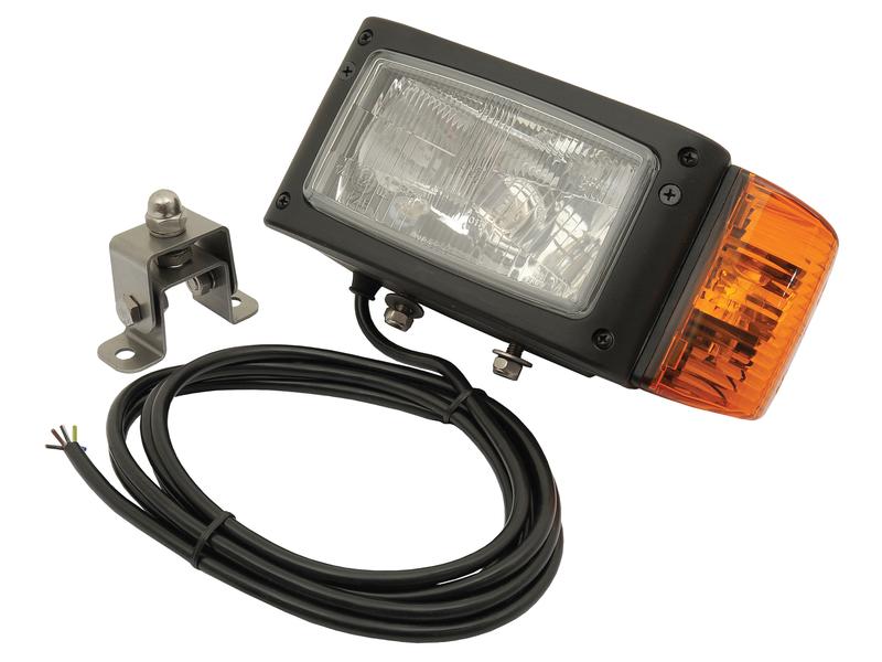 Combination Head Light (Halogen), 12-24V, LH, Straight Dip Image 1