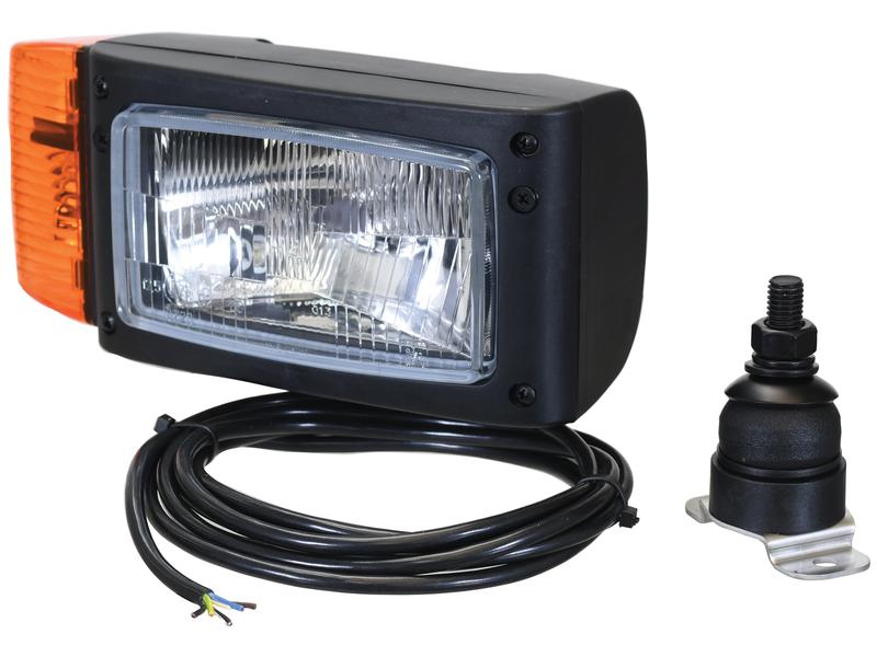 Combination Head Light (Halogen), 12-24V, RH, Straight Dip Image 1