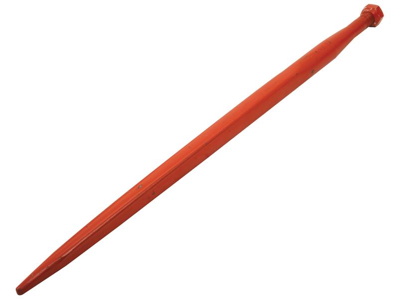 Loader Tine - Straight 810mm, Thread size: M24 x 1.50 (Square)