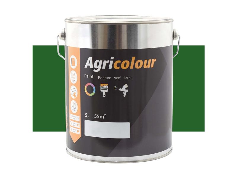 Paint - Agricolour - Green, Gloss 5 ltr(s) Tin