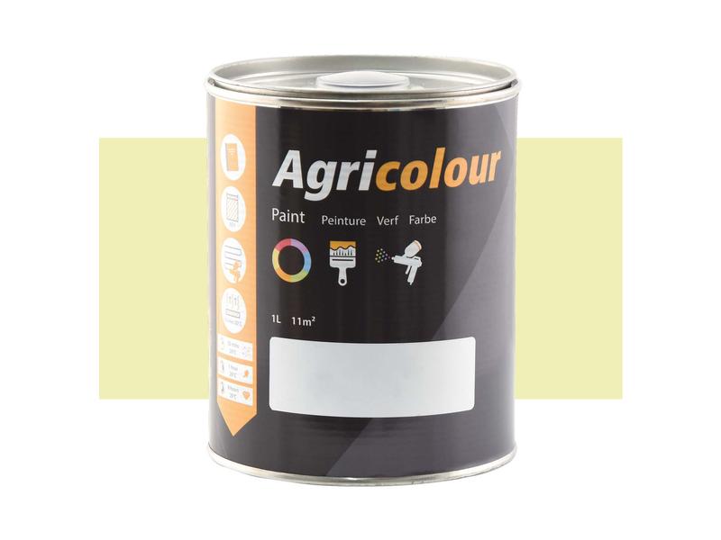 Agricolour - White Gloss Paint 1L Tin Image 1
