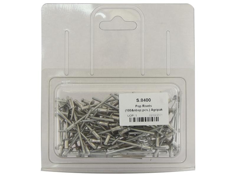 Agripak 100 pcs. Pop Rivet 3.2 x 5mm