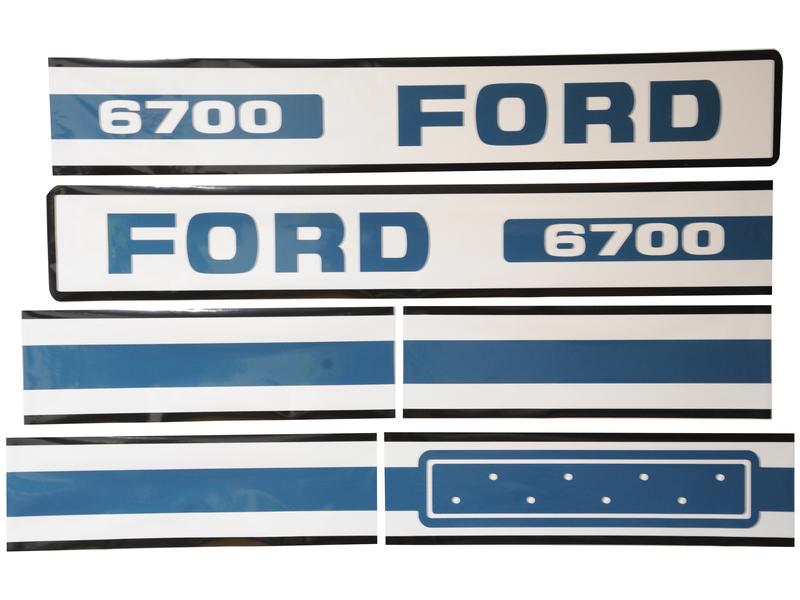 Decal Set - Ford / New Holland 6700 Image 1