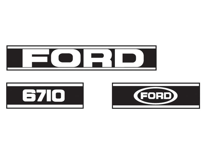 Decal Set - Ford / New Holland 6710 Image 1