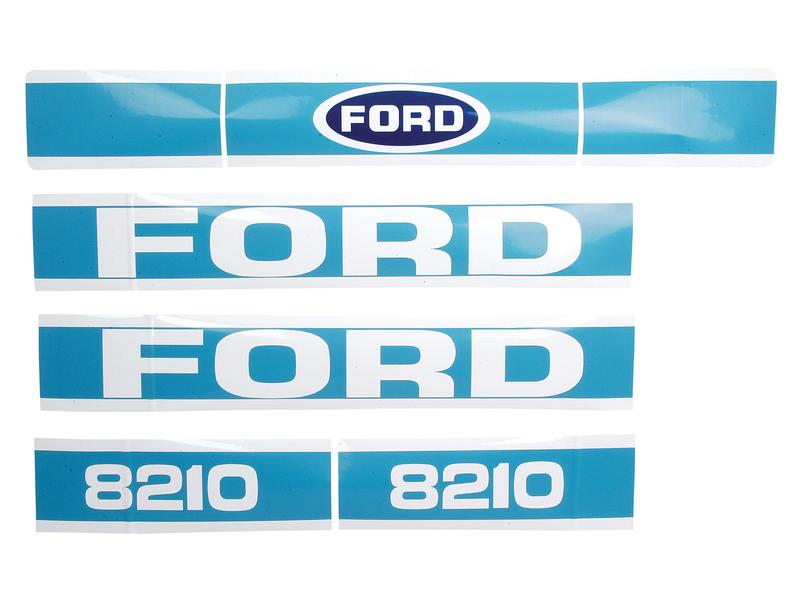 Decal Set - Ford / New Holland 8210 Image 1