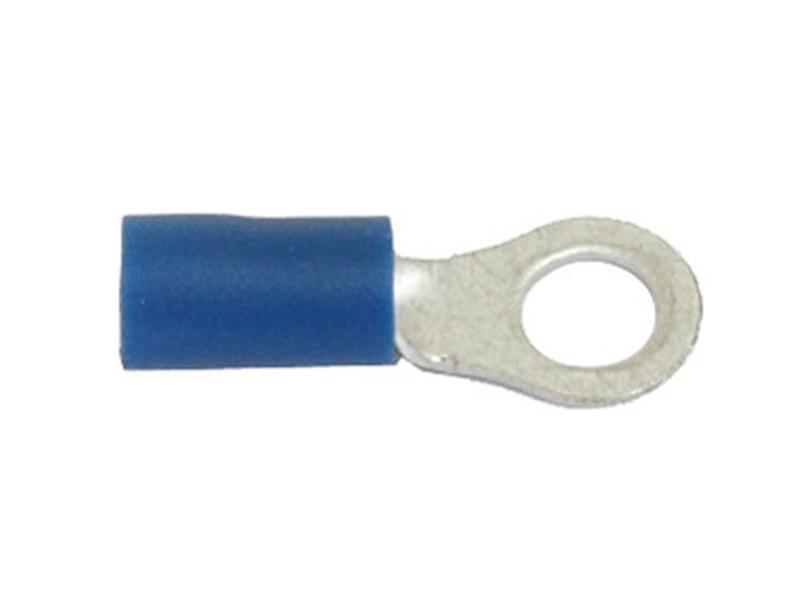 Pre Insulated Ring Terminal, Standard Grip, 5.3mm, Blue (1.5 - 2.5mm) Image 1