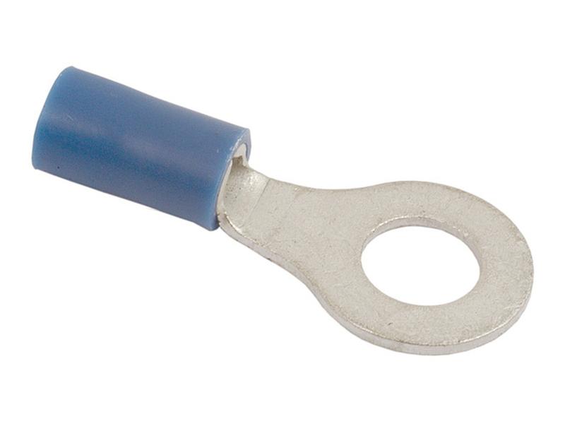Pre Insulated Ring Terminal, Standard Grip, 6.2mm, Blue (1.5 - 2.5mm) Image 1