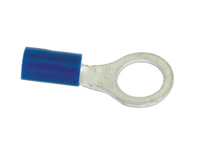 Pre Insulated Ring Terminal, Standard Grip, 8.4mm, Blue (1.5 - 2.5mm) Image 1