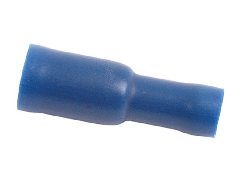 Pre Insulated Bullet Terminal, Standard Grip - Female, 5.0mm, Blue (1.5 - 2.5mm) Image 1