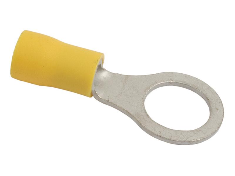 Pre Insulated Ring Terminal, Standard Grip, 10.5mm, Yellow (4.0 - 6.0mm) Image 1