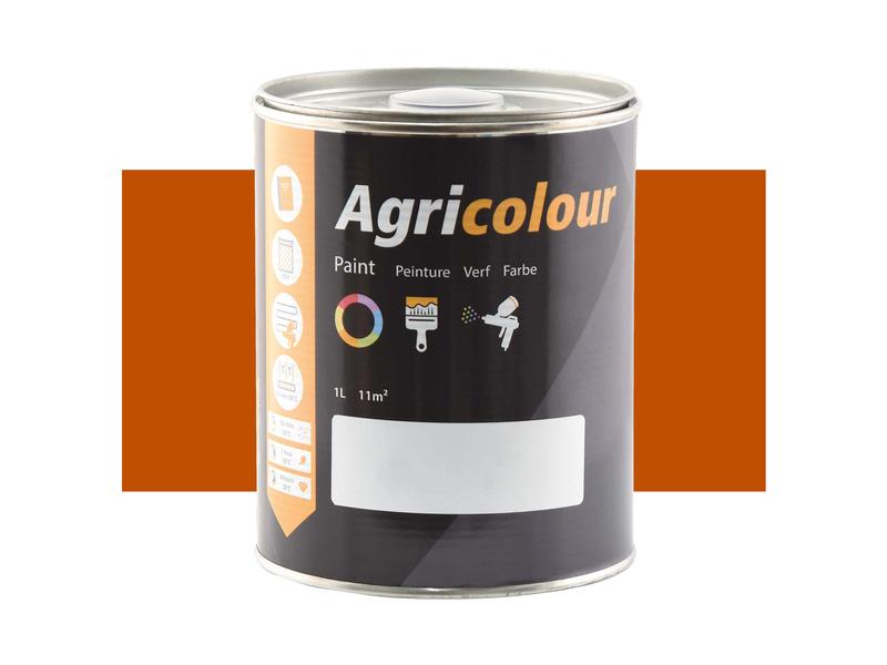 Paint - Agricolour - Light Orange, Gloss 1 ltr(s) Tin