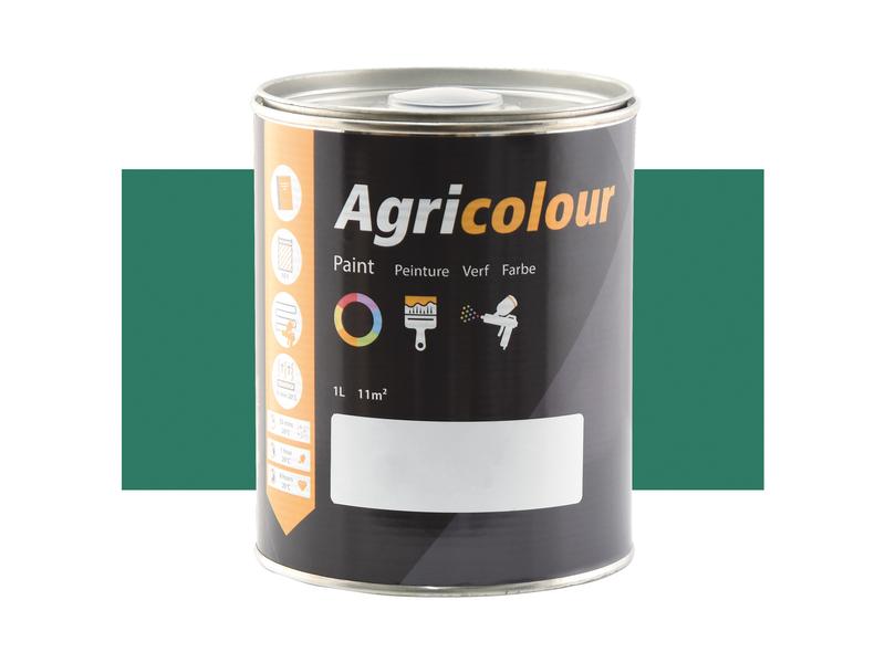 Agricolour - Patina Green Gloss Paint 1L Tin Image 1