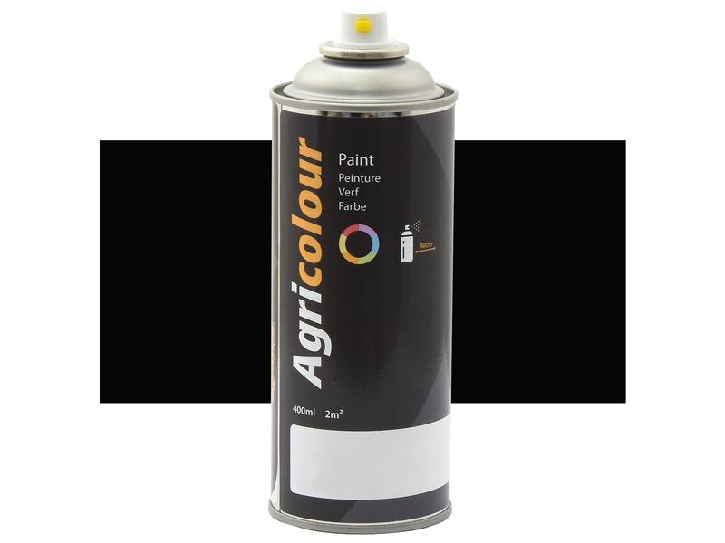 Paint - Agricolour - Heat Resistant Black, Heat Resistant Paint 400ml Aerosol