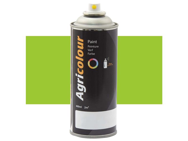 Agricolour - Green Gloss Paint 400ml Aerosol Image 1