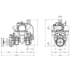Vacuum pump - MEC5000M - PTO driven - 540 RPM 4