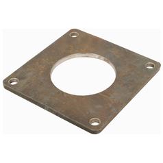 Weld on Square Flange 6\'\' (150mm) (Non Galvanised) 1