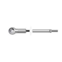 Hand Throttle Cable - Length: 1120mm, Outer cable length: 848mm. 2