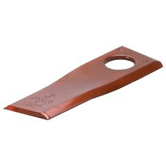 Mower Blade - Twisted blade, top edge sharp - 107x45x4mm - Hole Ø21mm - RH - Replacement for Bellon 1