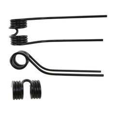 Tedder haytine - RH -  Length: 392mm, Width: 108mm, Ø9.5mm - Replacement for Stoll 1