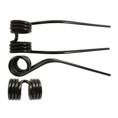 Tedder haytine - LH -  Length: 392mm, Width: 108mm, Ø9.5mm - Replacement for Stoll 1
